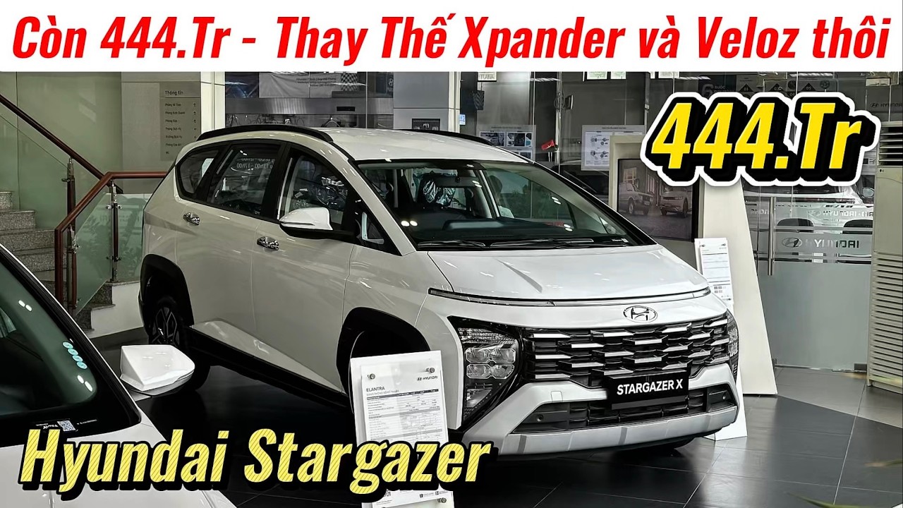 ✅Giảm Giá Hyundai Stargazer 2026 Còn Hơn 440Tr | Xe 7 Chỗ Giá Rẻ Thay Xpander, Veloz | Giá Xe Việt