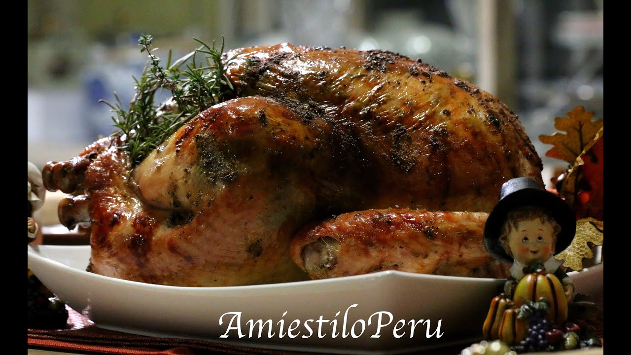 PAVO AL HORNO  Happy Thanksgiving Day 2019