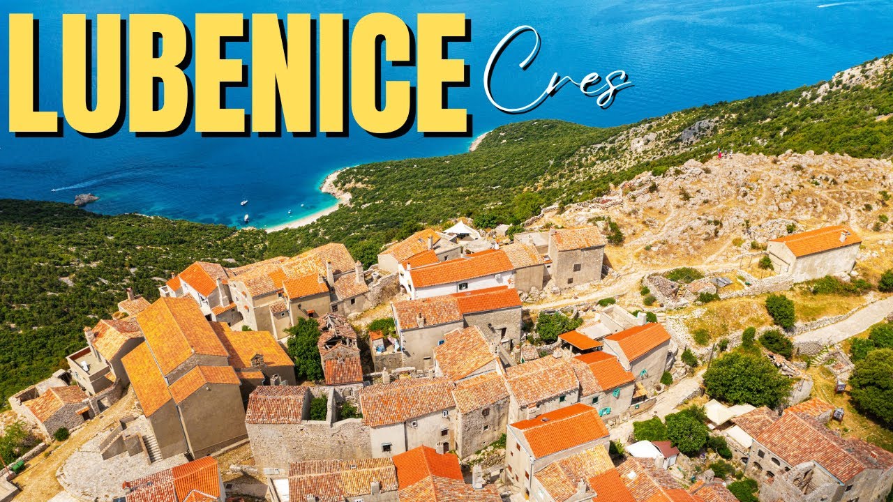 Discover the Beautiful Stone Village Lubenice on Cres Island, Croatia