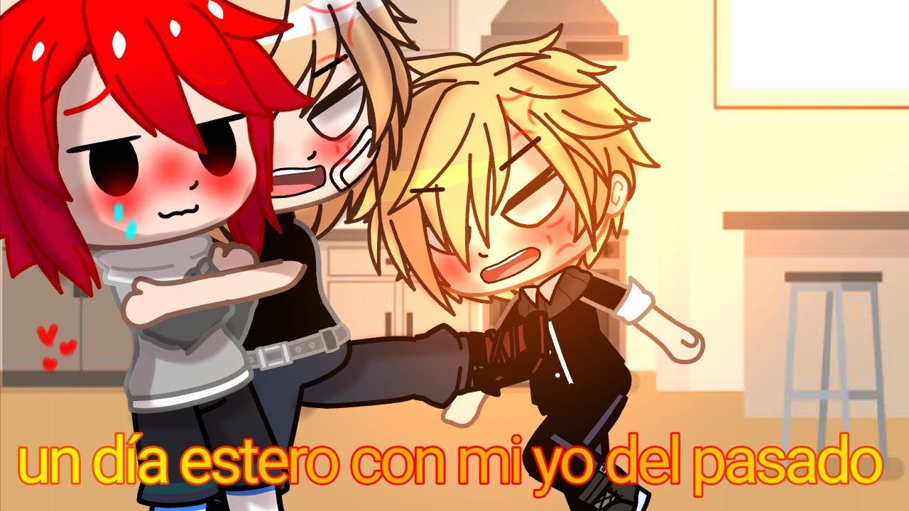 un dia estando con mi yo del pasado (BNHA💕) //kiribaku🧡❤️// gacha clud 💕
