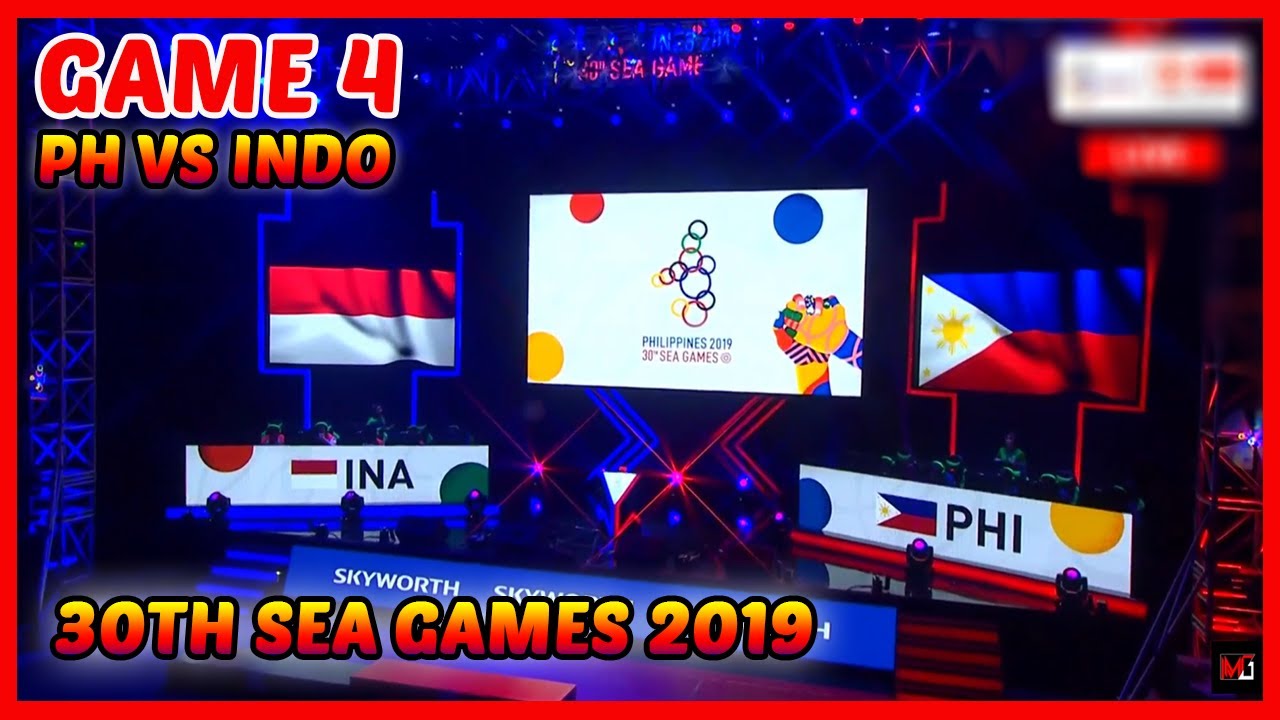 Четвёртая игра гранд-финала | PH против INDO | Игры Юго-Восточной Азии 2019 — Mobile Legends — MLBB
