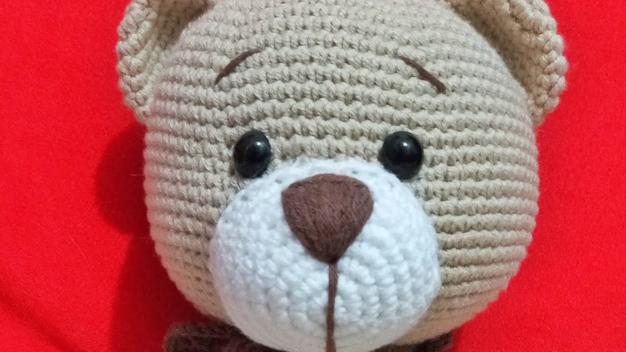 AMİGURUMİ AYICIK ✅ ( TEK PARÇA ) ✅ Kolay Amigurumi Ayıcık ✅ Crochet Amigurumi Bear