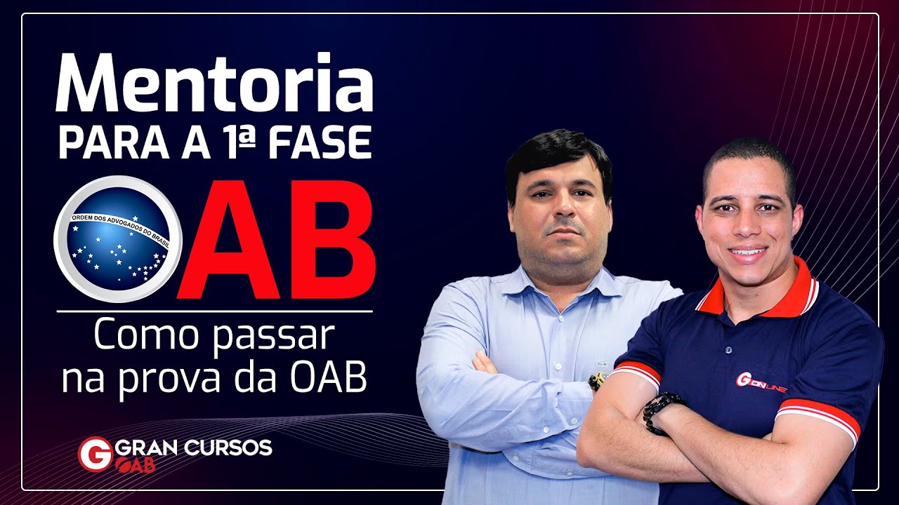 1&ordf; Fase OAB - Como passar na OAB