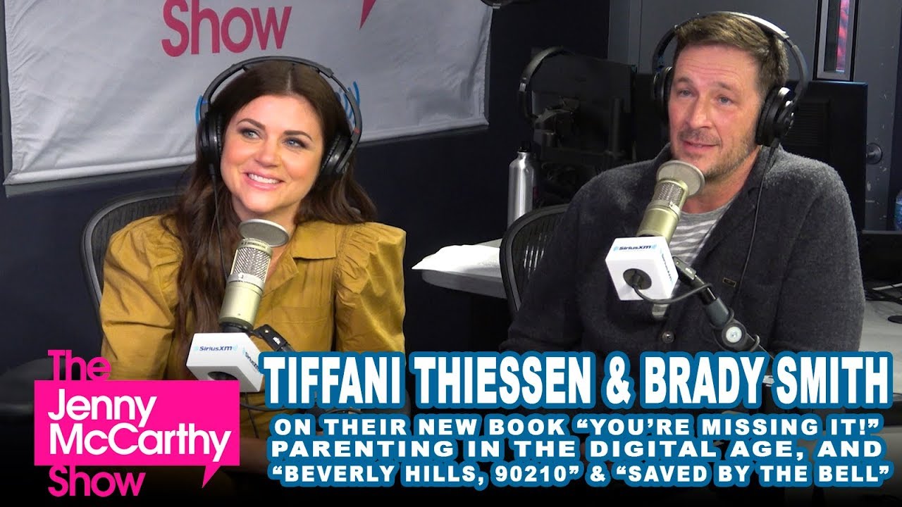 Tiffani Thiessen & Brady Smith on their new book, technology & parenting, 90210 & Saved by the Bell