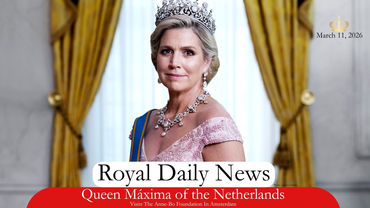 Queen Máxima of the Netherlands Visits the Anne-Bo Foundation for Young Women | And More Royal News
