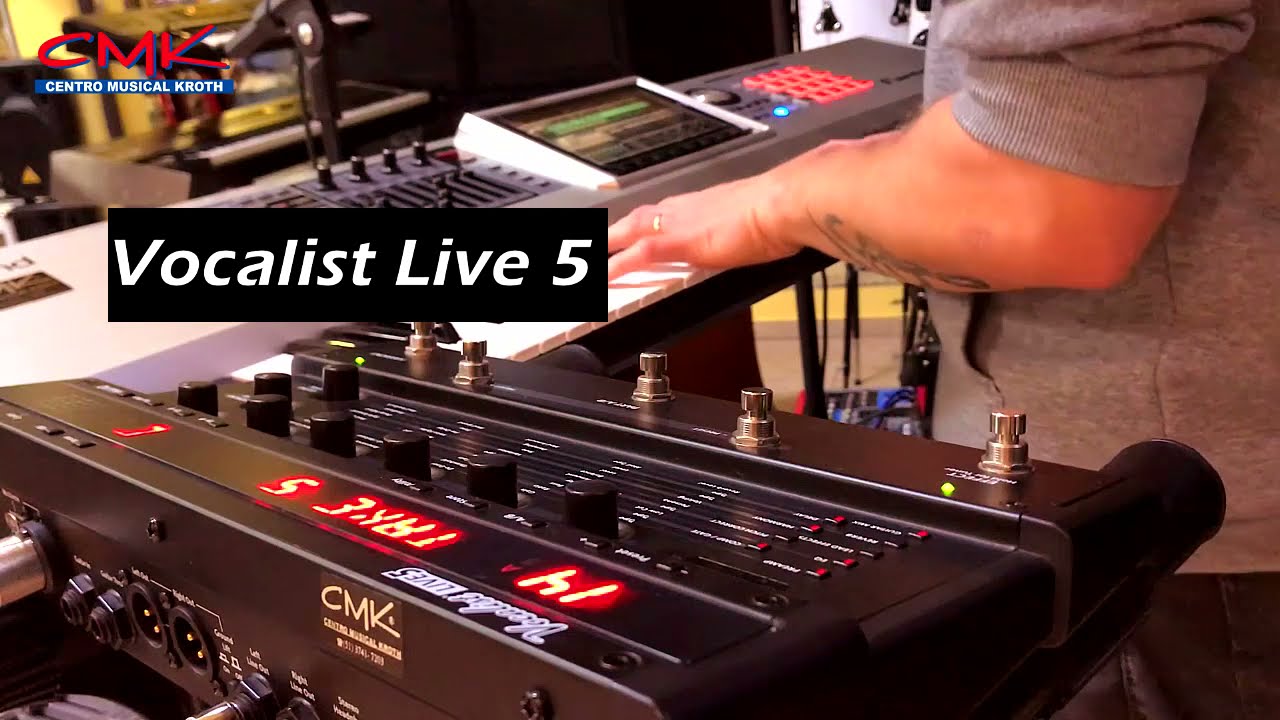 Processador para vocal DigiTech Vocalist LIVE 5