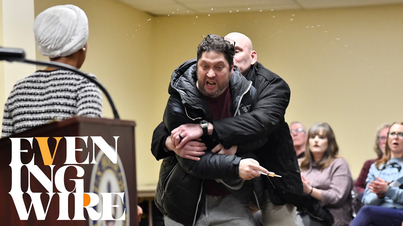 Evening Wire: Anti-ICE Crowd Protests Walz & Ilhan Omar Assaulted