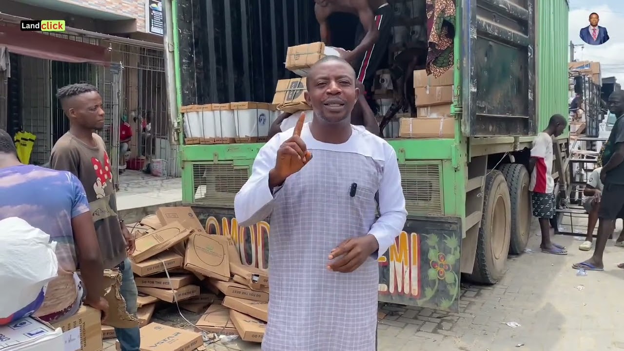 A Visit to the Biggest Building Material market in Lagos Nigeria