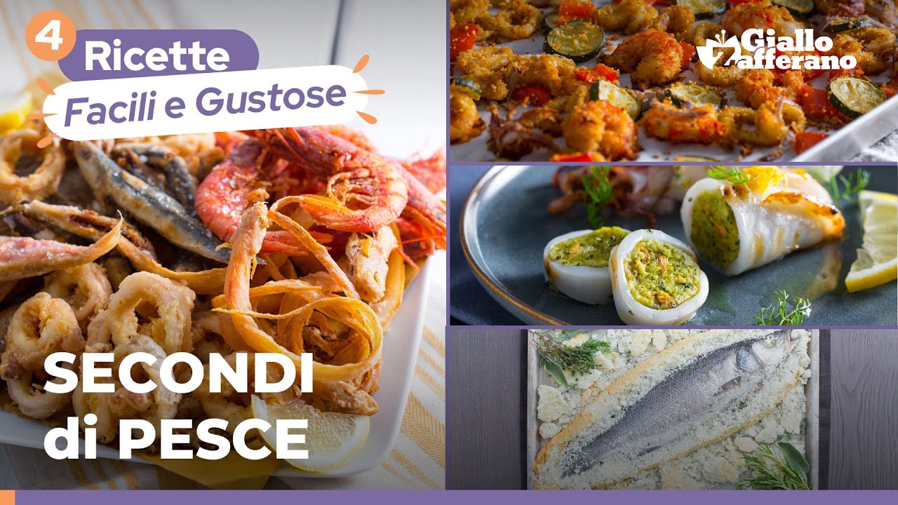 4 easy and tasty fish dinner recipes! Try them now! 🐟🦑🦐