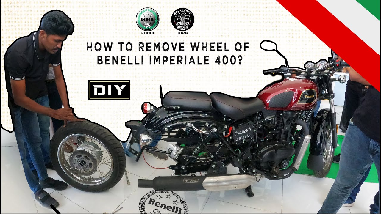 How to Remove Rear and Front Wheel of 