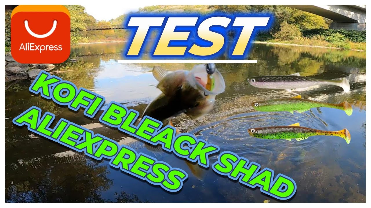 TEST DU KOFI BLEACK SHAD ALIEXPRESS