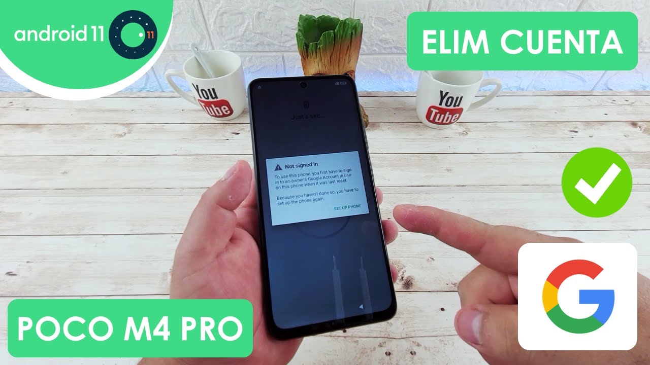 Eliminar Cuenta de Google Xiaomi Poco M4 Pro 5G