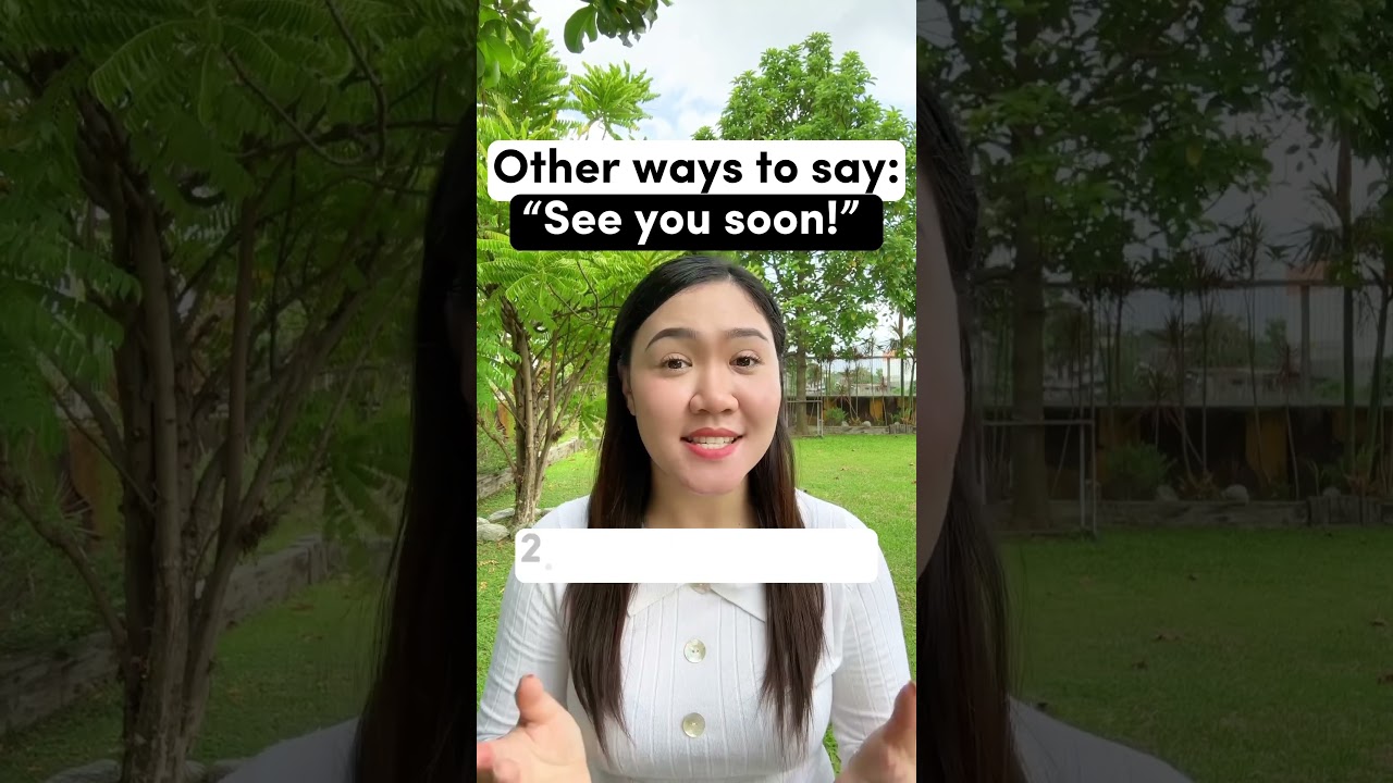 💯Other ways to say: “SEE YOU SOON!” 👋 #shorts #youtubeshorts