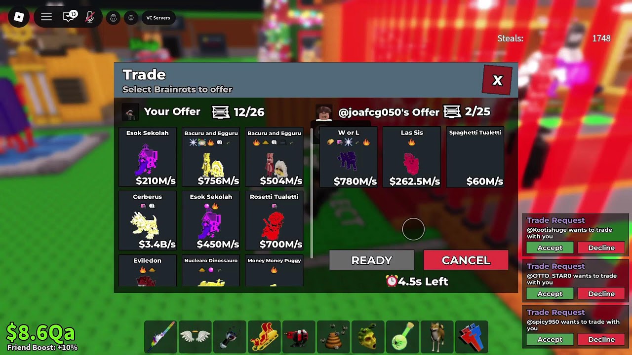 Trading with you guys