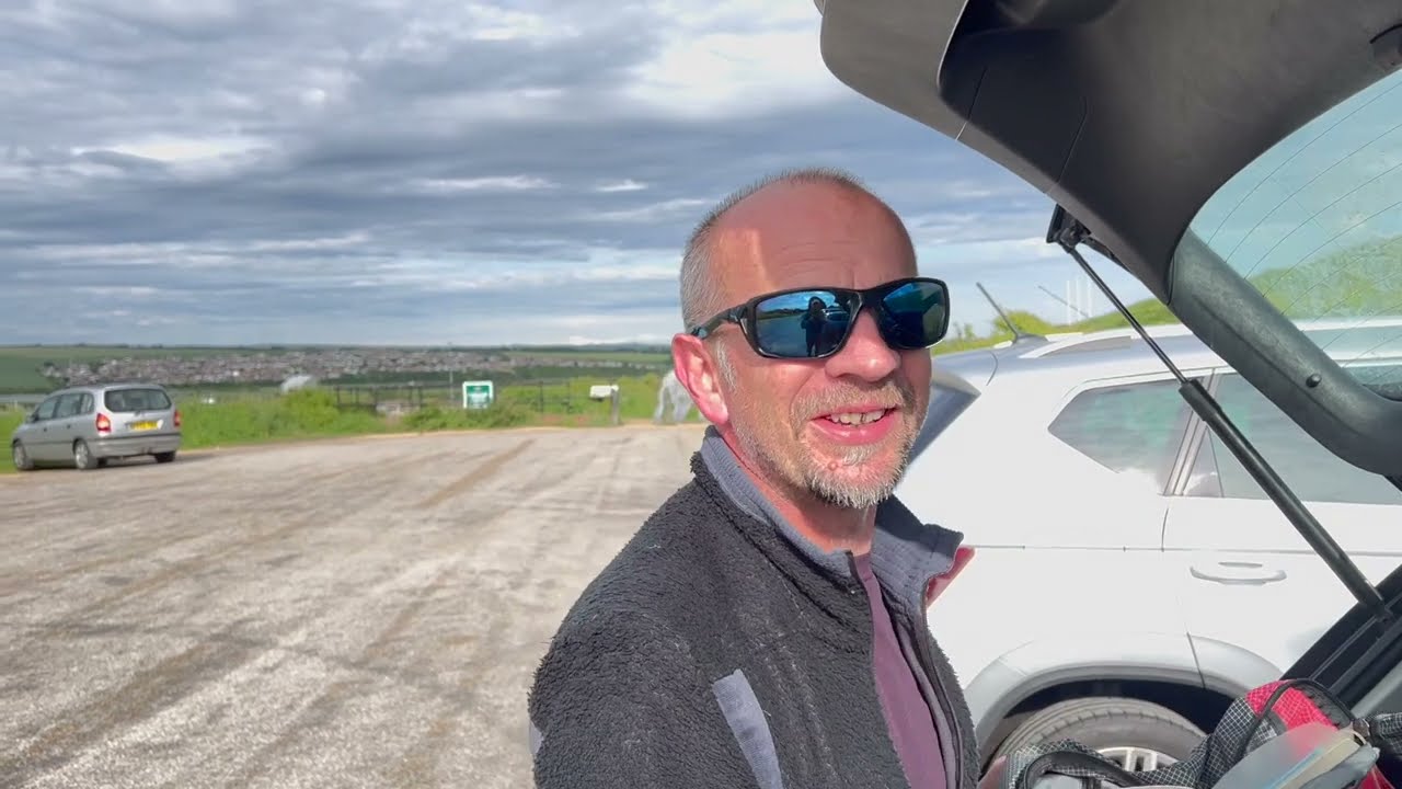 Paragliding at Newhaven Cliff's with Martin and Rob 30th May 2022
