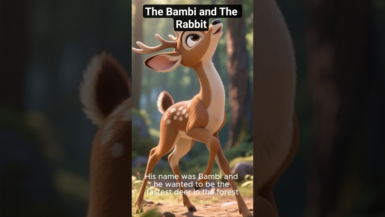 ''The Bambi and The Rabbit Story | Fairy Tales | 