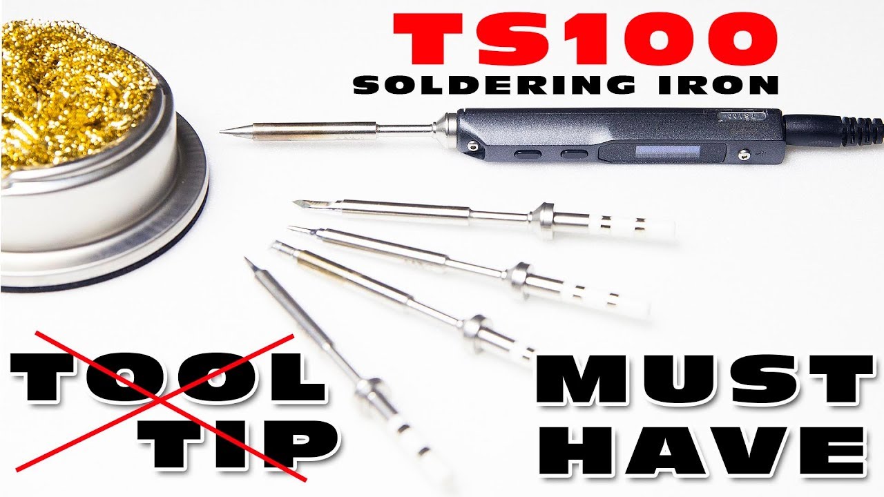 TOOL TIP: The TS100 Soldering Iron - Must Have!