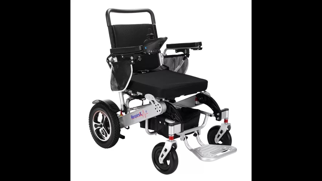 Respirox BC EA9000 Otomatik Katlanır Akülü Tekerlekli Sandalye