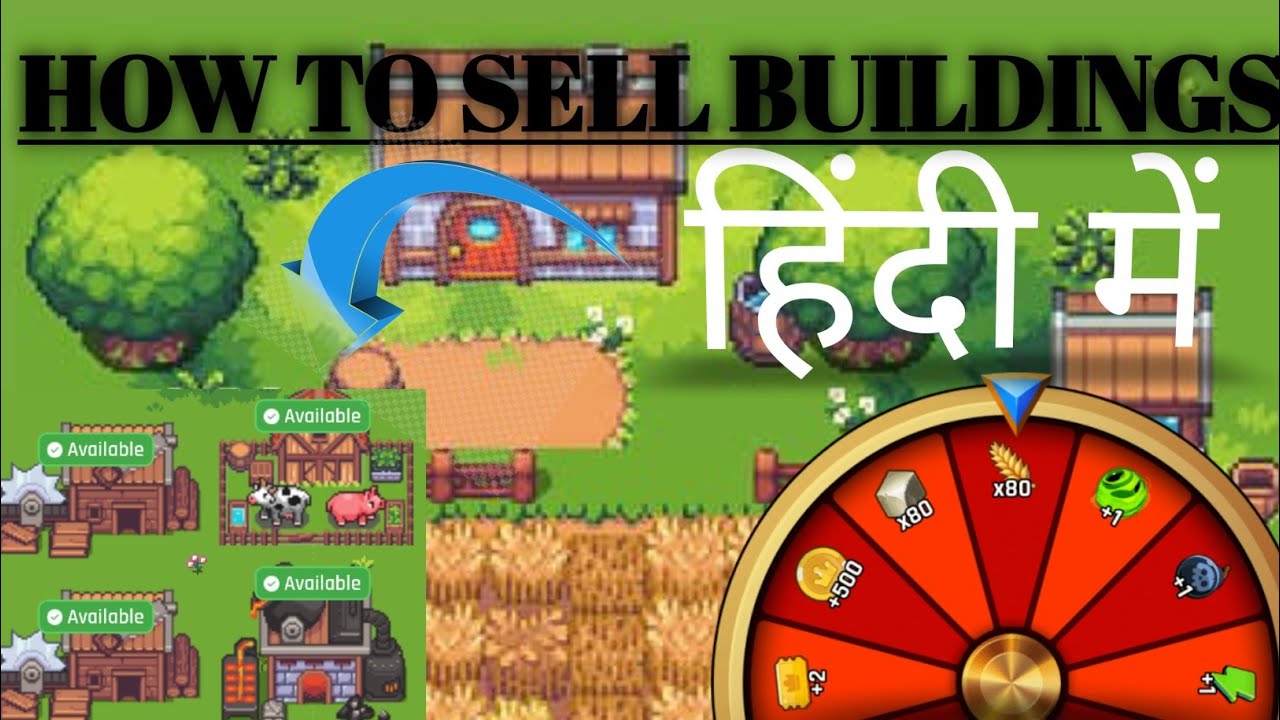 PIXILAND GAME TUTORIAL PART 3 HOW TO SELL BUILDING IN MARKET PALACE 