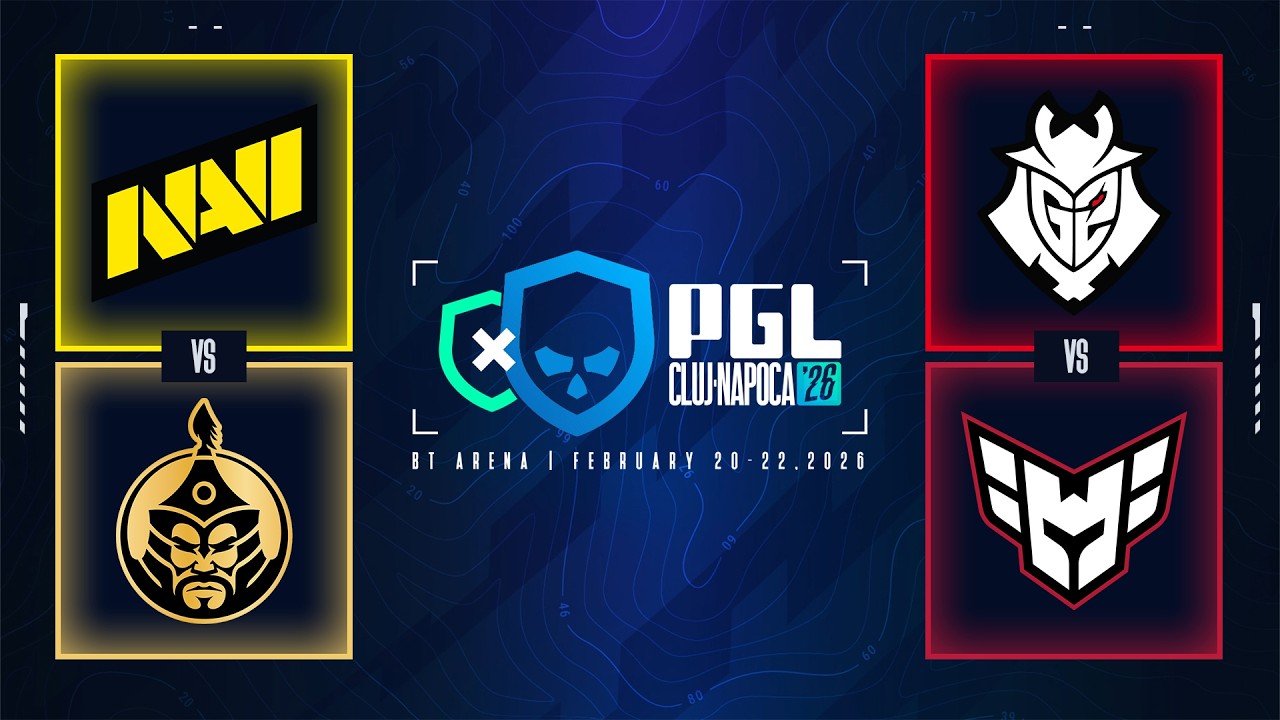 PGL Cluj-Napoca 2026 -NaVi vs The MongolZ | G2 Esports vs HEROIC