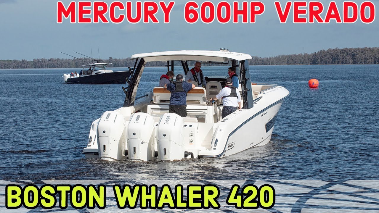 Boston Whaler 420 Outrage with Mercury 600HP V-12