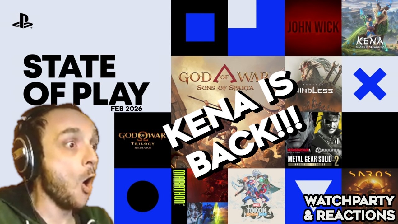 SONY STATE OF PLAY FEB 2026 | LIVE REACTIONS & WATCHPARTY
