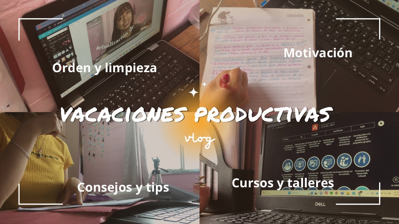 Vacaciones productivas conmigo ll Lesli Romero
