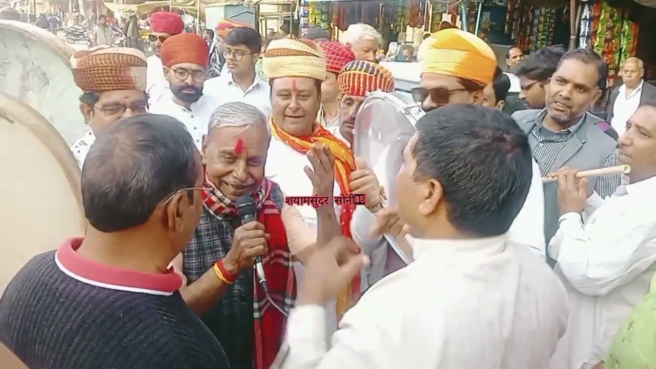 थाम रोपण लाडनूं 2026 सुरीले गीतों के साथ होली पर्व की शुरुआत बस स्टैंड लाडनूं 