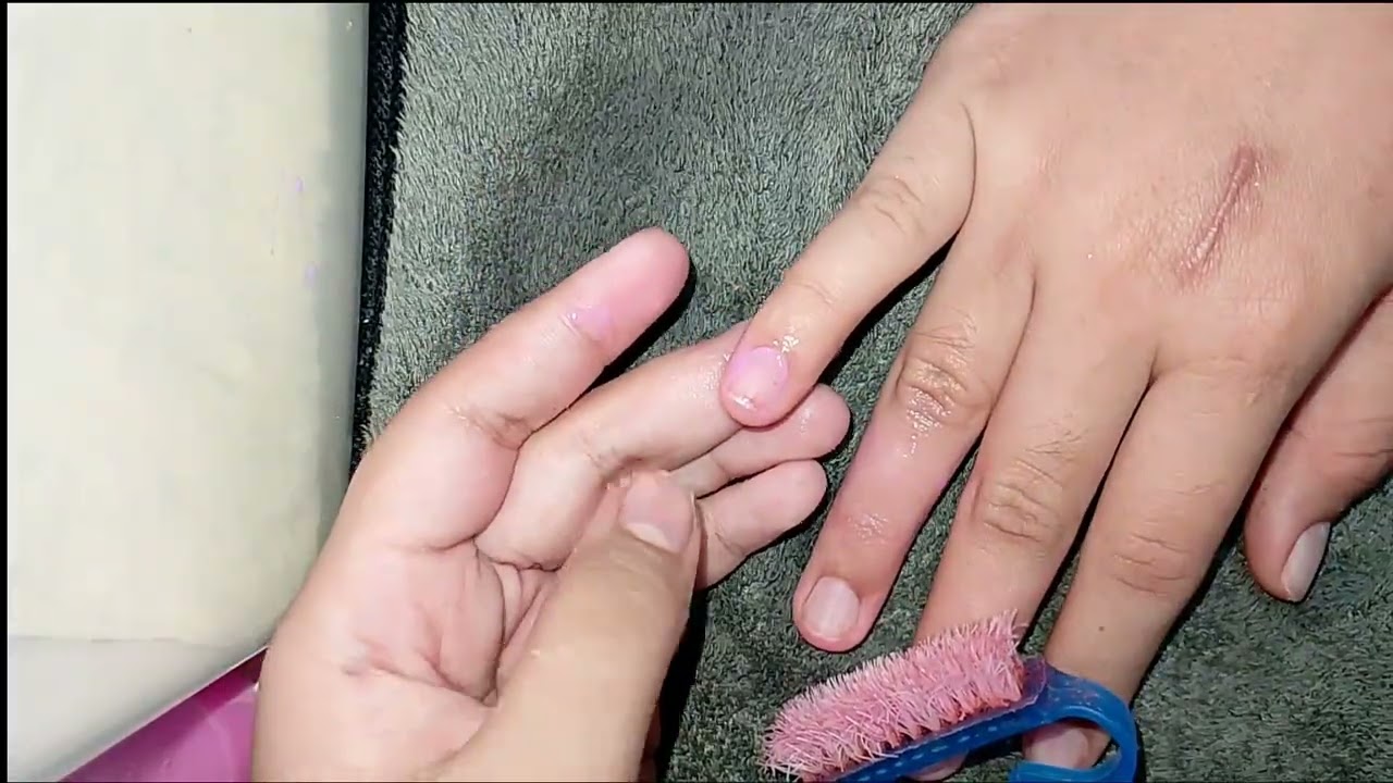 How to clean nails properly?  Here is the 10 PROCEDURES | PETA IN TLE 8 | MANICURE💅✨