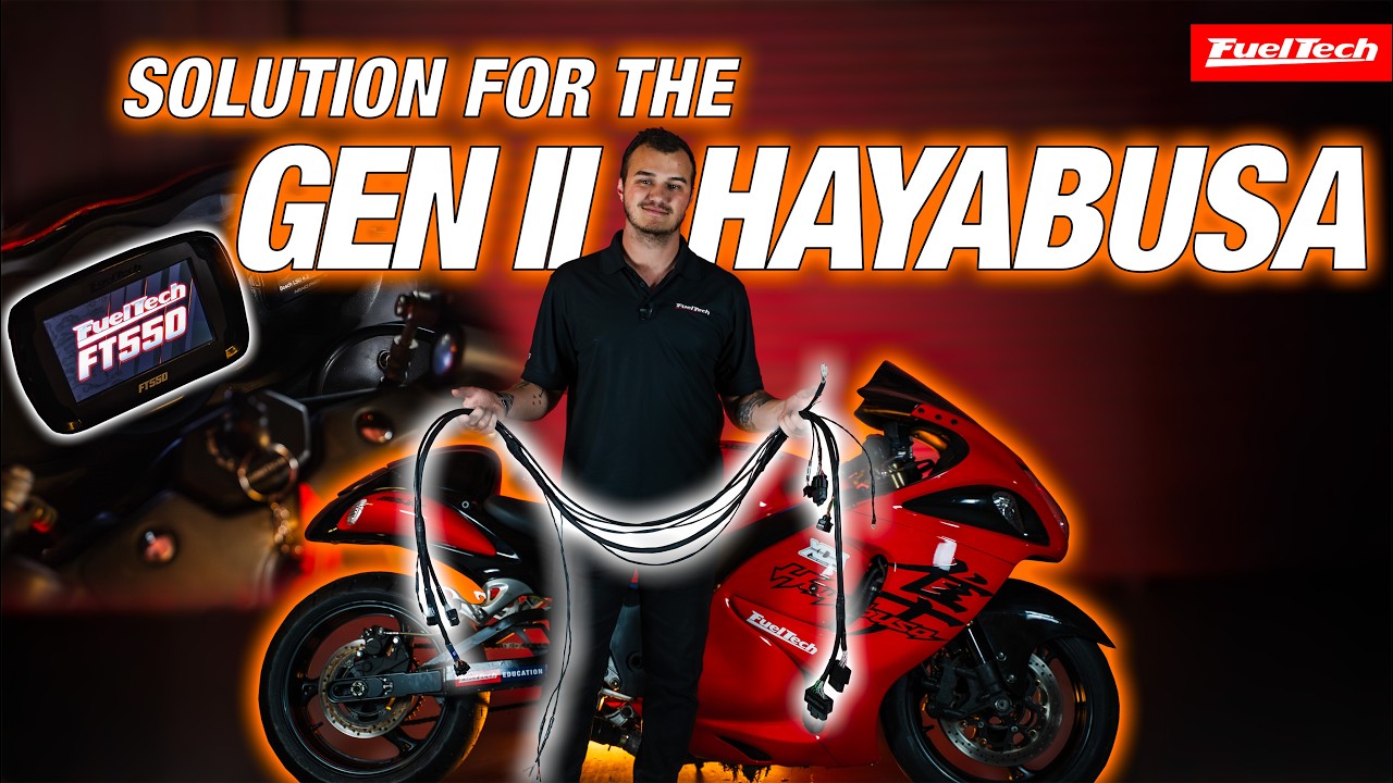 FuelTech FT550 Gen II Adapter Harness Install | Suzuki Hayabusa GSX1300R