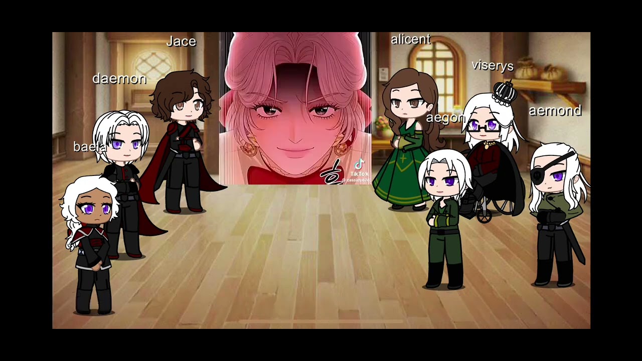 Hotd react to Rhaenyra as Navier (video is slowed)