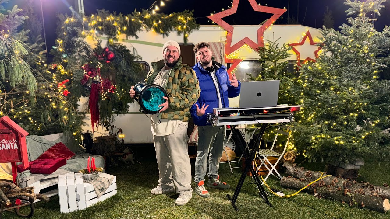 Babus Vlad Live Percussion ❌ Dj Cosmin Vraciu - CHRISTMAS PARTY MIX 🎄(Moment Tarabana Live)