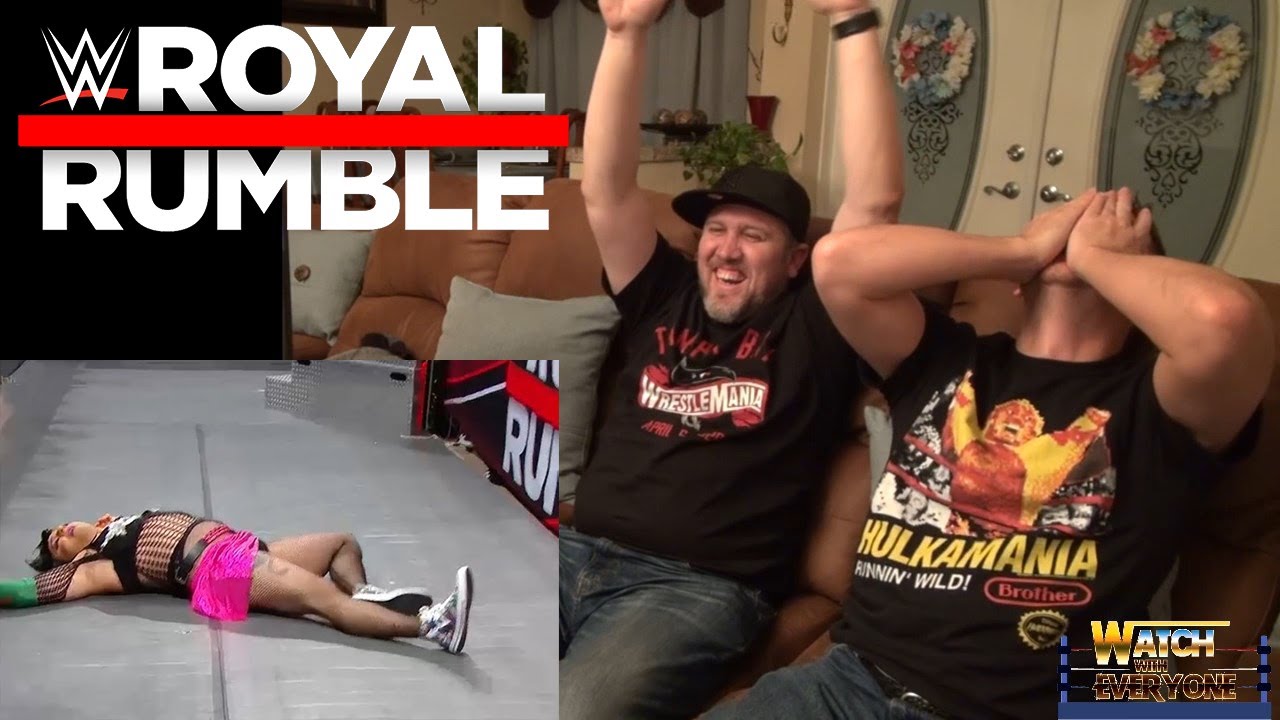 Реакция на женский матч Royal Rumble! (2020)