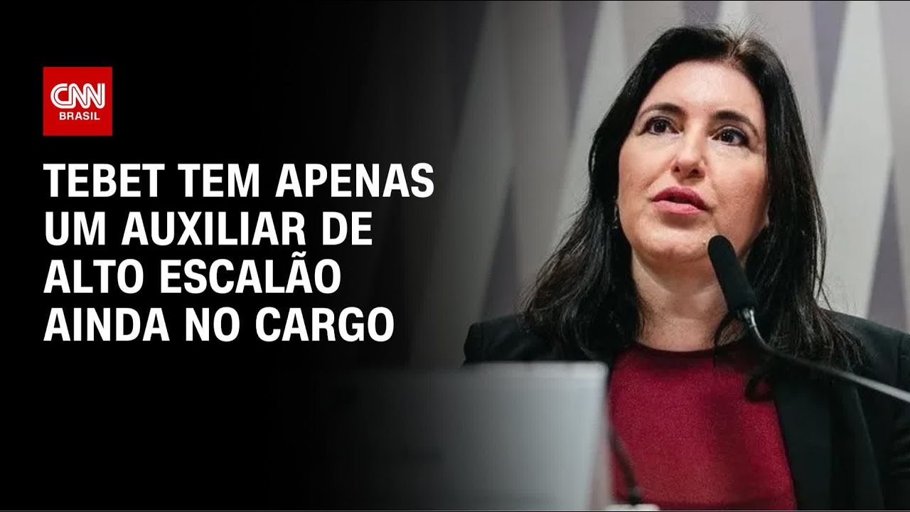 Simone Tebet perde quase todos os auxiliares de alto escalão | CNN 360º