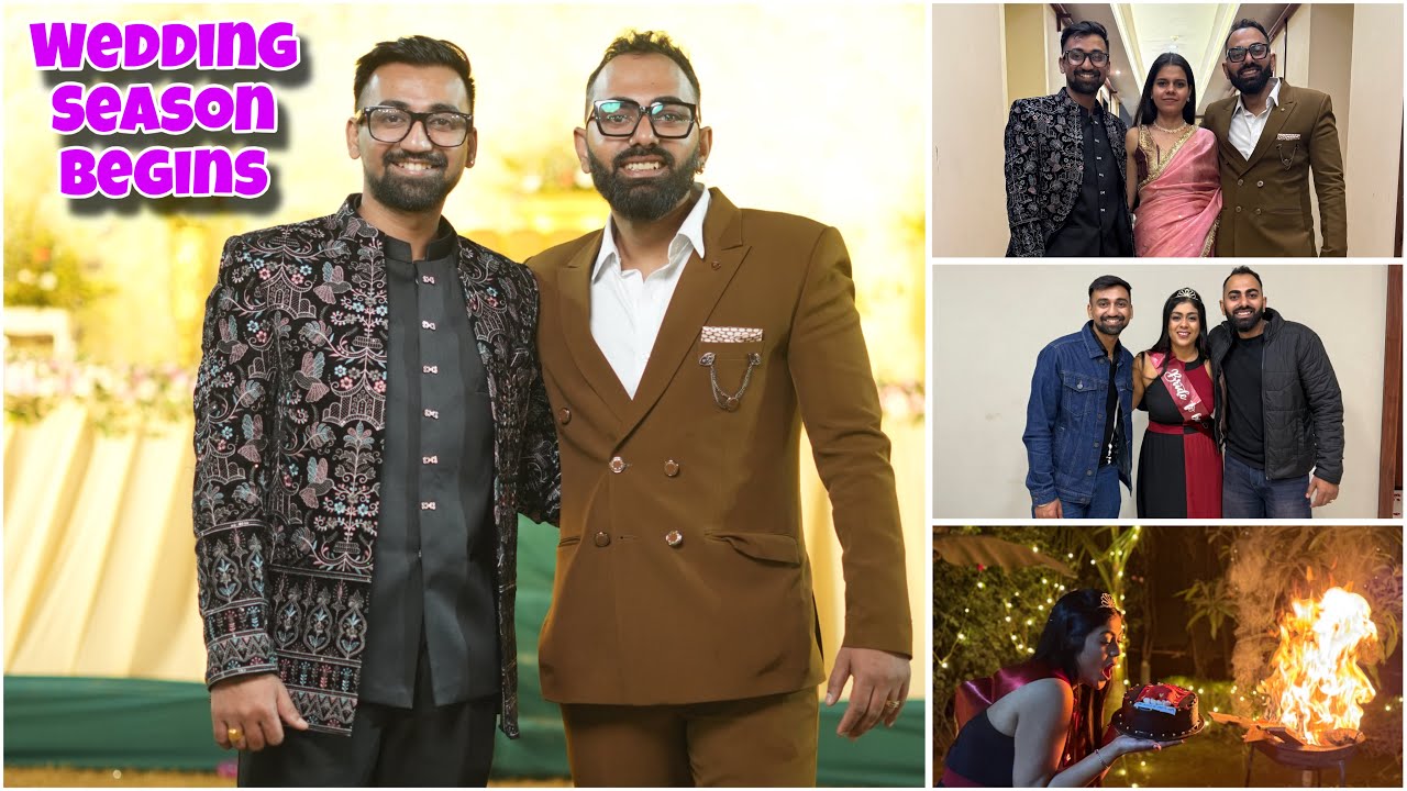 Wedding Season Begins! 💃🕺 | Bachelor Party and Village Wedding with My Boyfriend #gay #lgbtq #love 