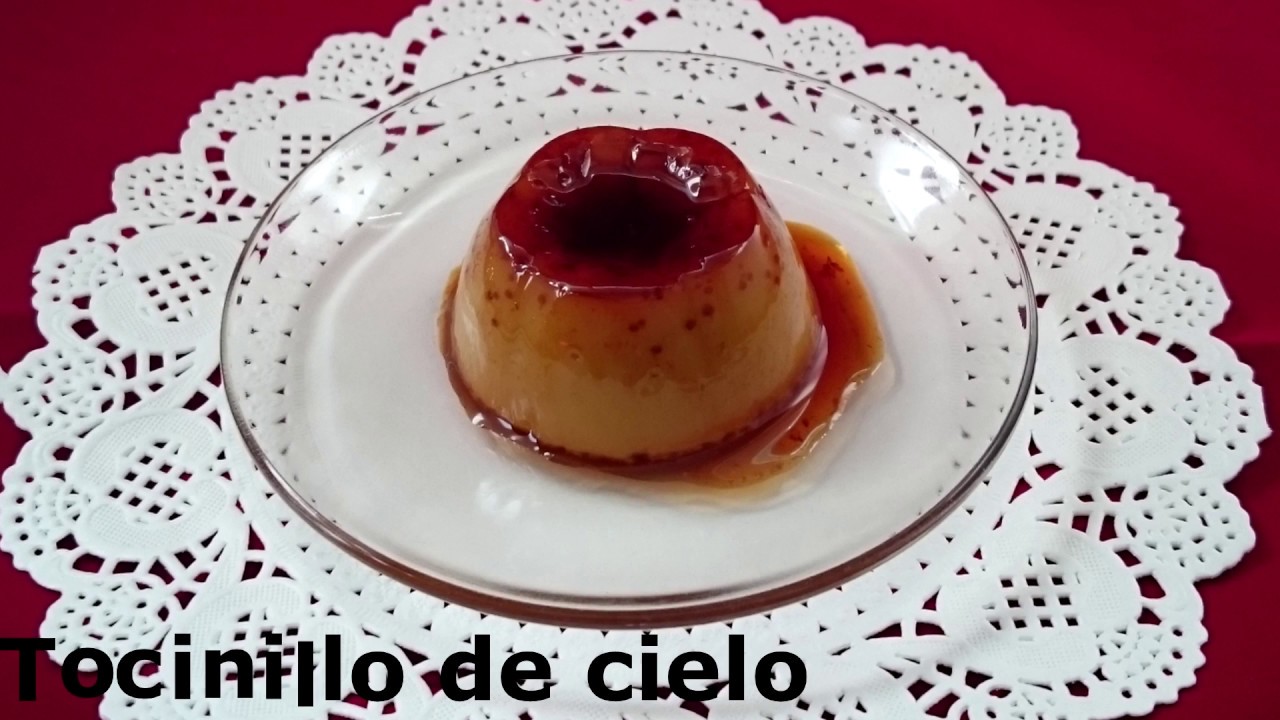 Tocinillo de cielo con Monsieur Cuisine