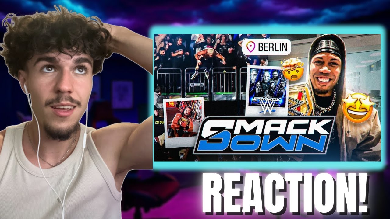 WWE IST ZU KRASS?! DanielB12 reagiert auf "MEIN KINDHEITSTRAUM GEHT IN ERFÜLLUNG!🥹❤️ WWE VLOG