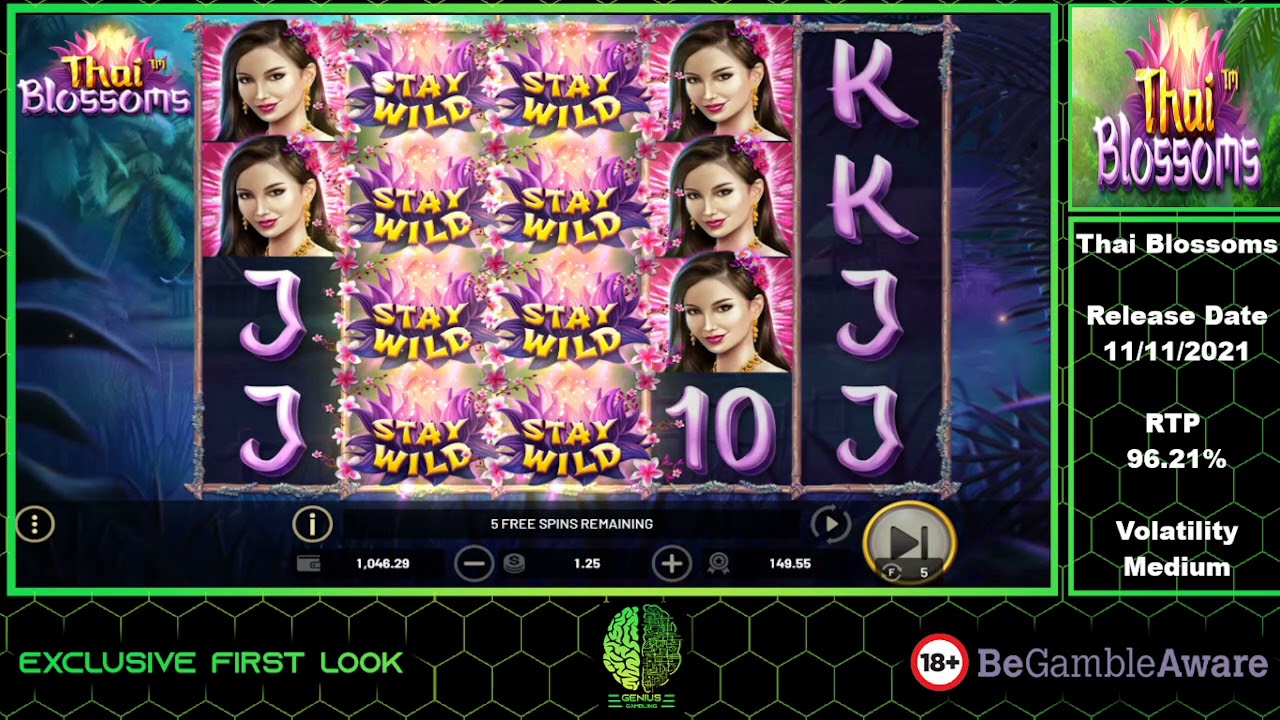Thai Blossoms Slot Preview By BetSoft Big Win Bonus