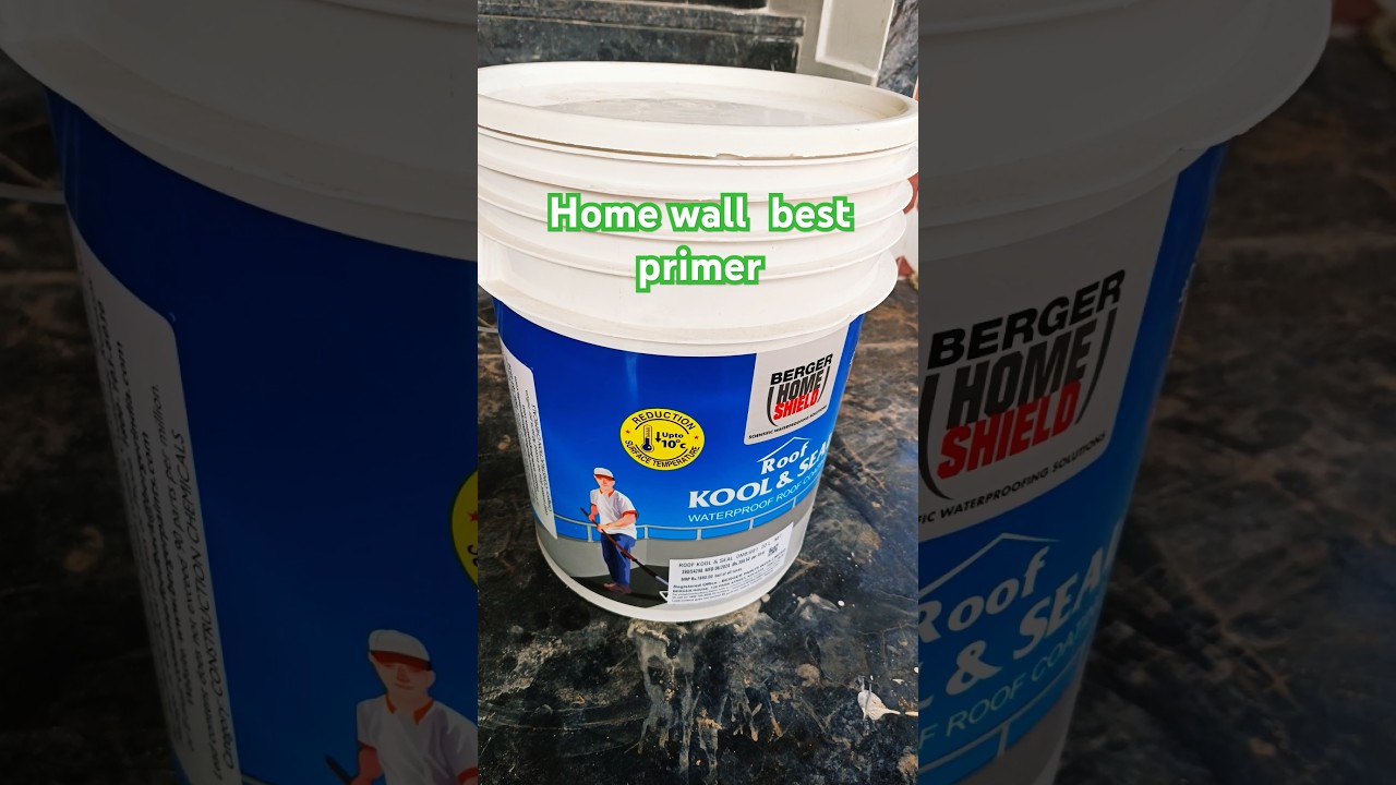 Waterproofing roof coating l Roof Kool & Seal l full brightness primer