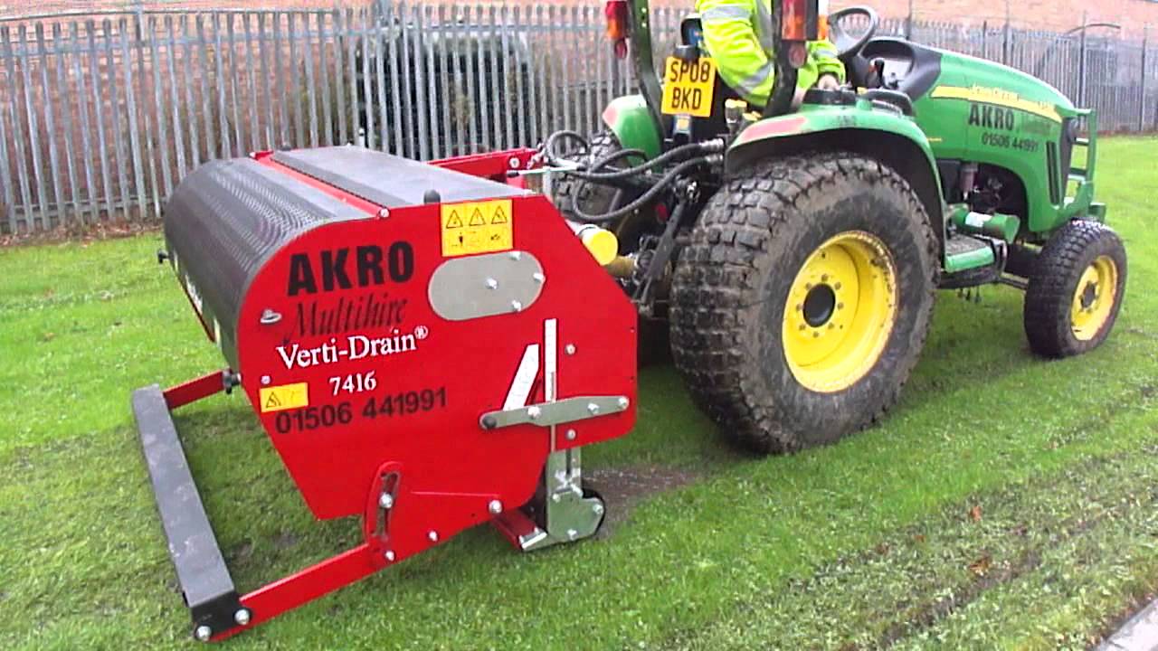 7416 Working vertidrain