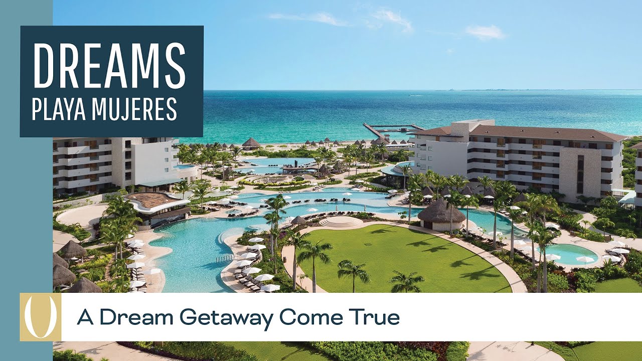We explored the family paradise of Dreams Playa Mujeres with UVC