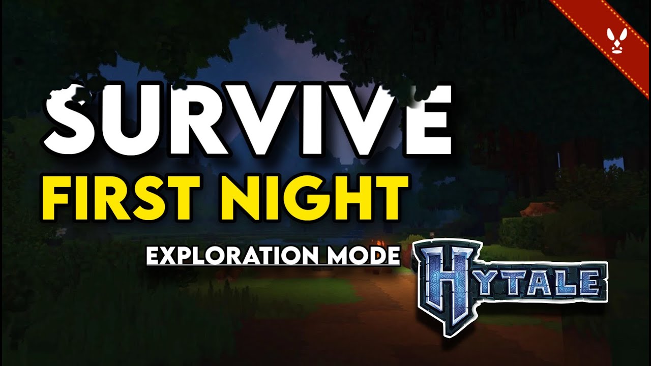 How to Survive Your First Night in Hytale! | Day 1 Beginner's Guide