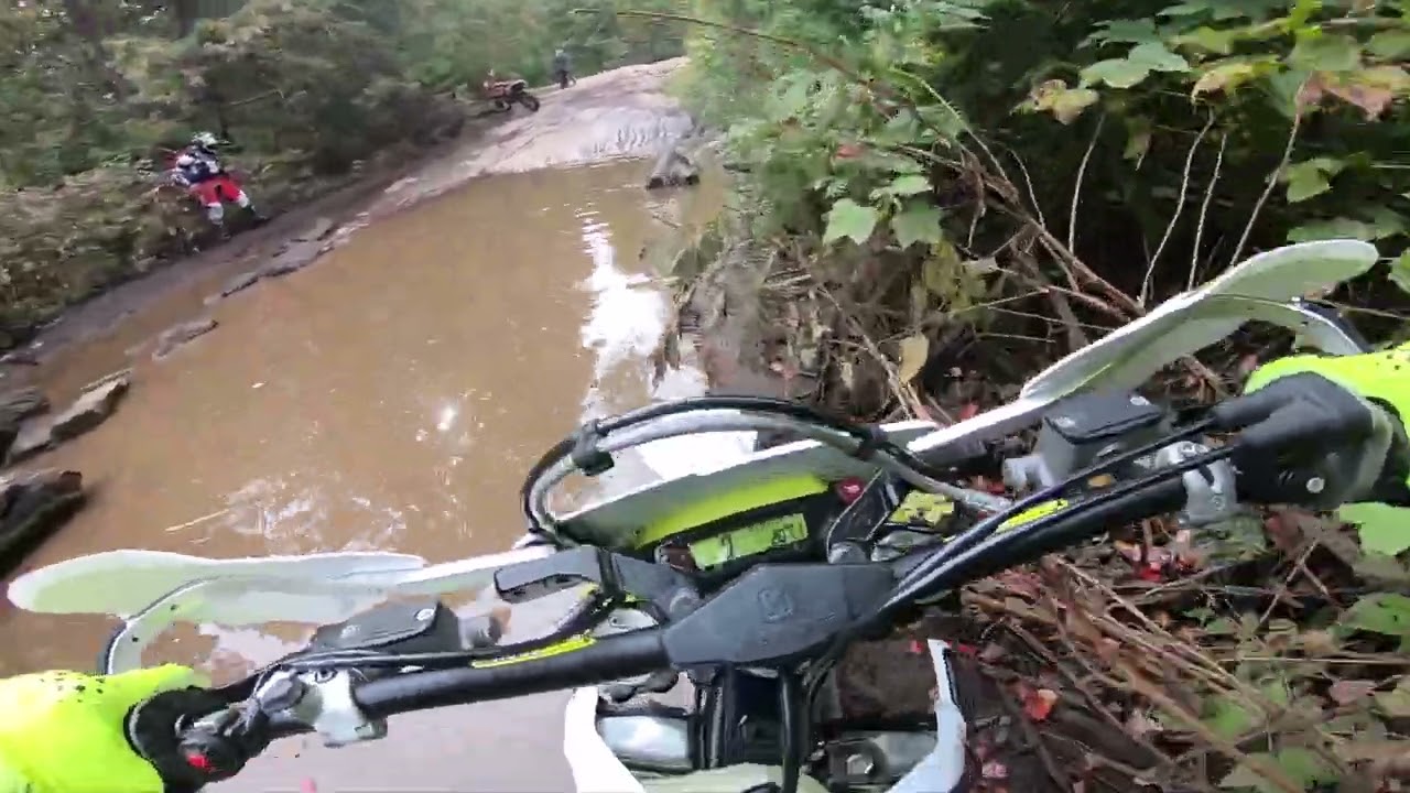2023 Husqvarna TE 150  Greens mountain climb and Katva trail