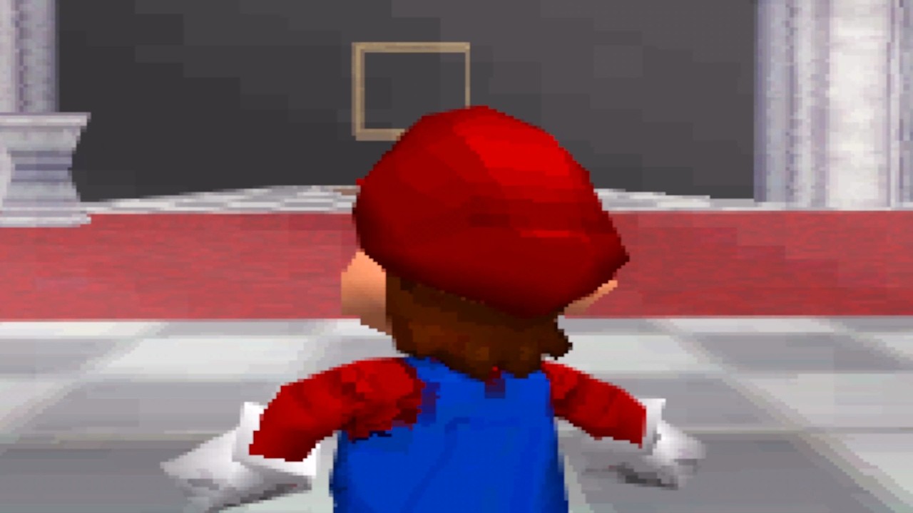 Super Mario 64 x4 (B3313 DS Beta) - 100% Walkthrough Part 6 Gameplay - In the Corrupted Mirror Room