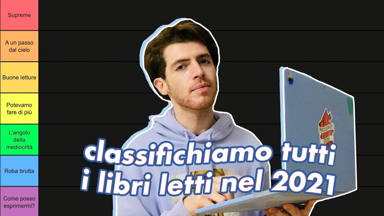 Classifico tutti i libri letti nel 2021