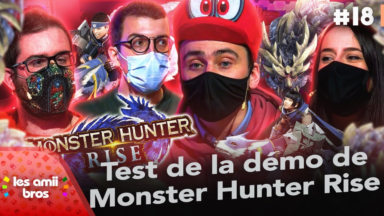 On joue à la démo de Monster Hunter Rise ! 🎮 | Les Amiibros #18