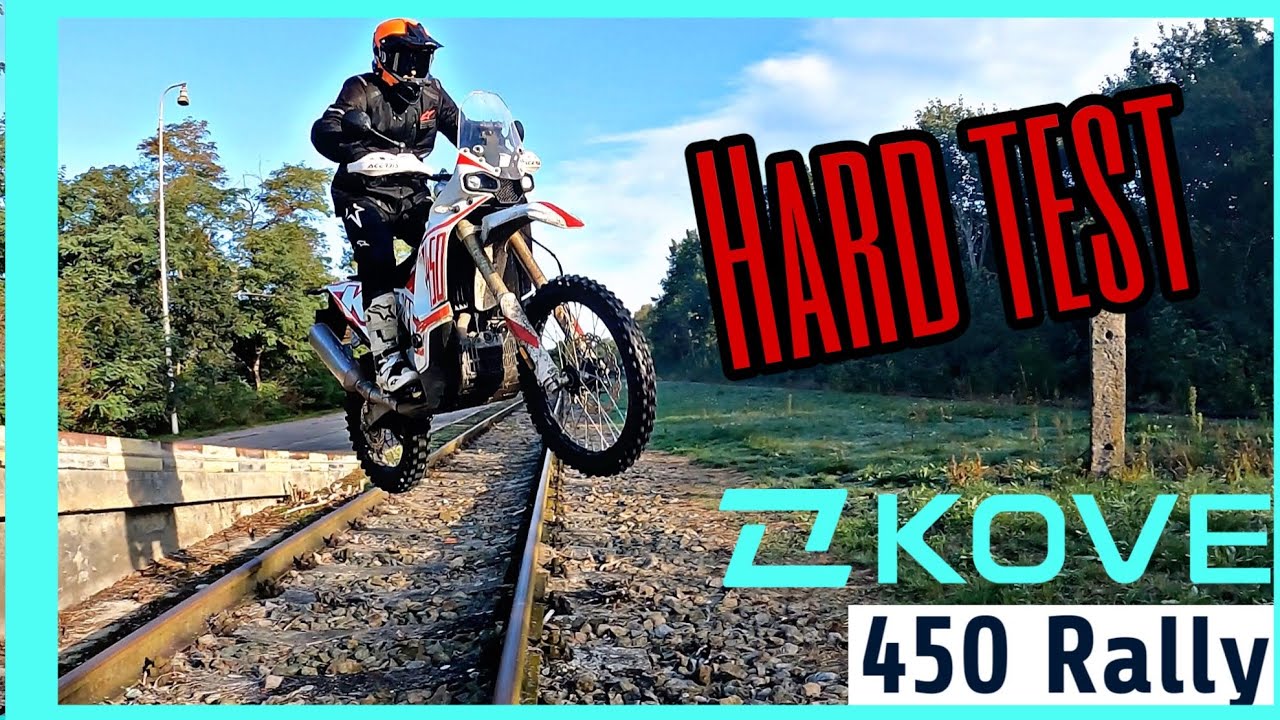 Kove 450 rally Hard test !! Rally bike z Číny !!