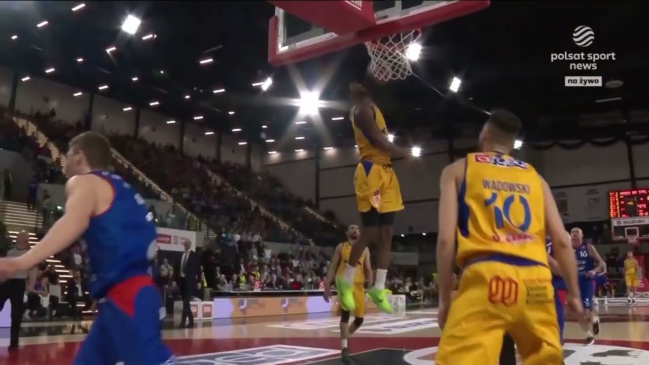 MEGA WSAD! Jak z konkursu wsad&oacute;w! Kobi Simmons! #EnergaBasketLiga #PLKPL