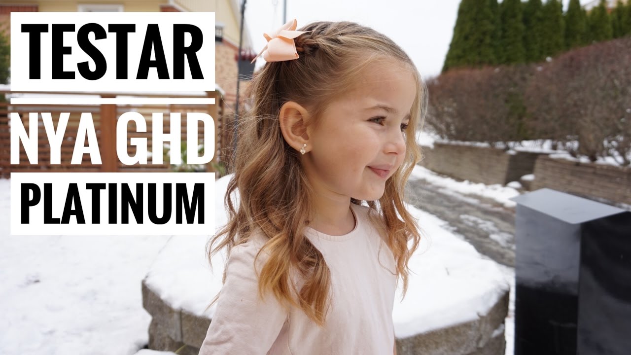 G&ouml;r frisyr p&aring; Hailey med GHD platinum (samarbete)