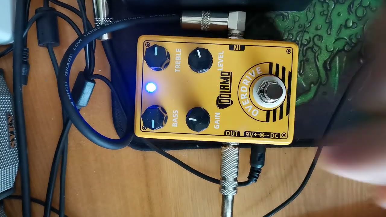 Тест Dolamo Overdrive pedal (xotic RC Booster)